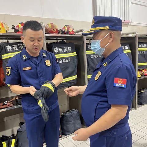 支队督导组深入新苑路特勤站开展队伍安全管理专项督导工作