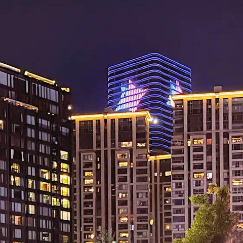 灯火中的夜上海