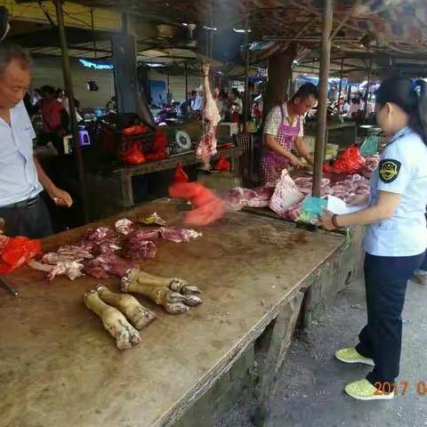 屯昌县局开展打击经营含“瘦肉精” 牛羊肉违法行为专项整治行动