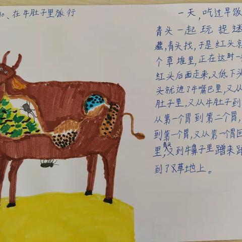 语文课堂之《在牛肚子里旅行》
