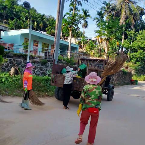 空联村7.2开展“村庄清洁日”活动