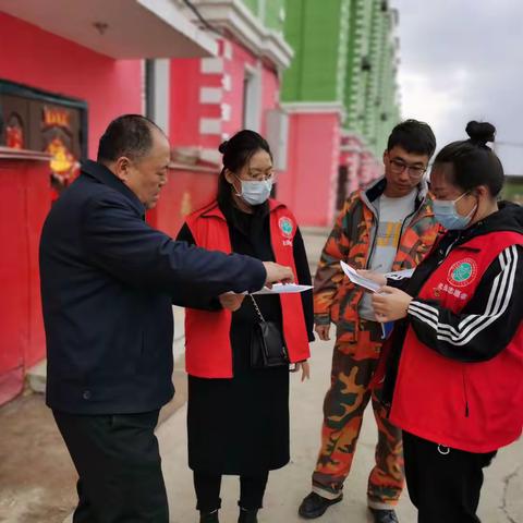 【新时代文明实践在行动】克一河镇诺敏山社区和霍都奇林场共同开展弱势群体防火宣传活动