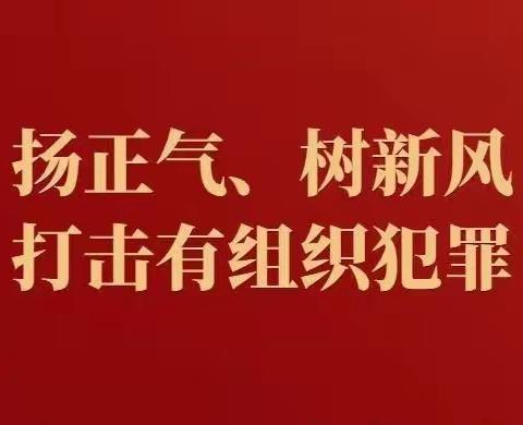 淮海社区多措并举开展《反有组织犯罪法》学习宣传活动