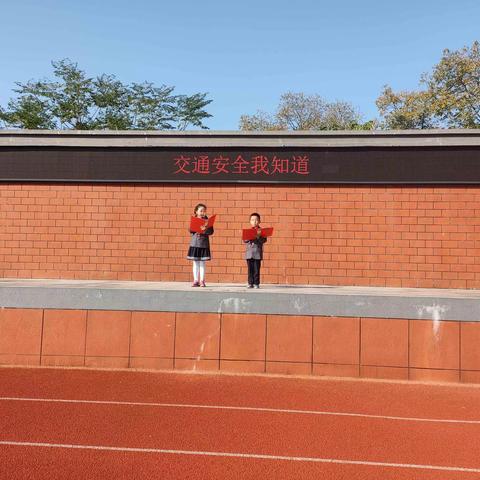 交通安全我知道——百鸟亭小学召开主题晨会