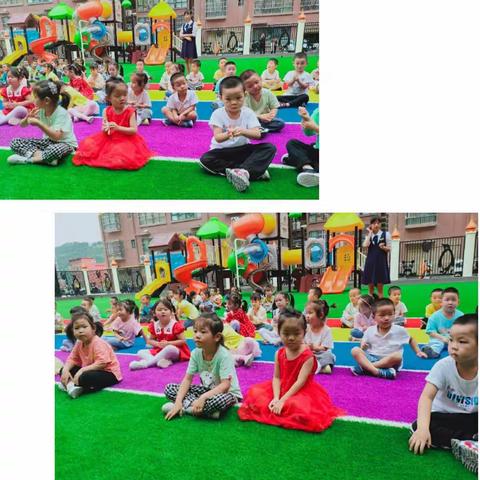 幼儿园里的快乐