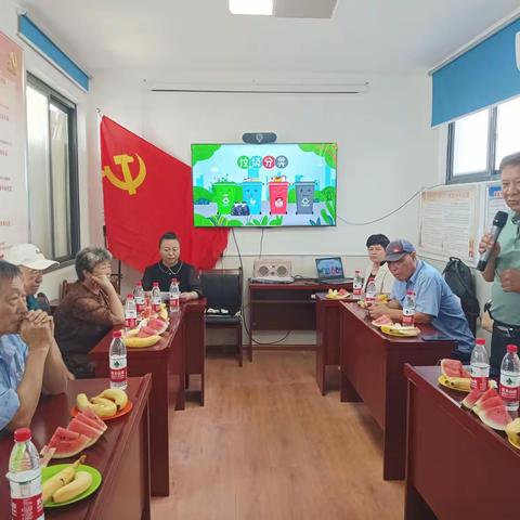 双龙社区开展垃圾分类讲座活动