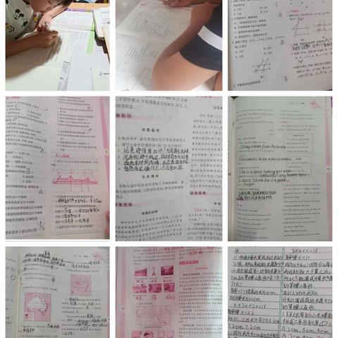 多彩的假期 丰富的生活——七(4)班假期掠影