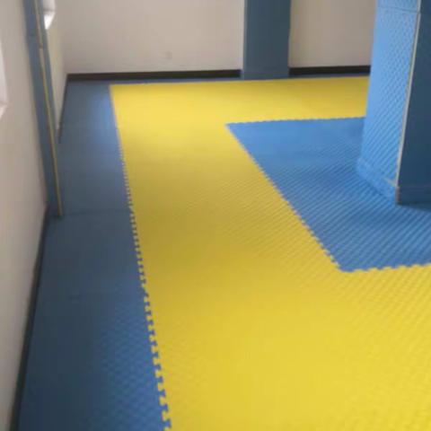 宁江一小跆拳道室装修记