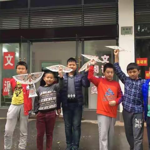 航模科普走进文源教育机构互动