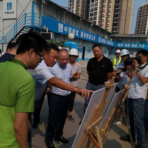 丁晖市长调研市重点集中开工项目