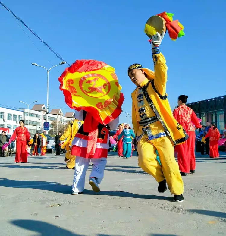 商河鲁北鼓子秧歌的精彩