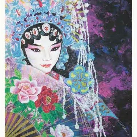 佳翼国际少儿美术学校携手花之海艺术举办七彩六月“DIY 扇子手工绘画比赛”啦🌸