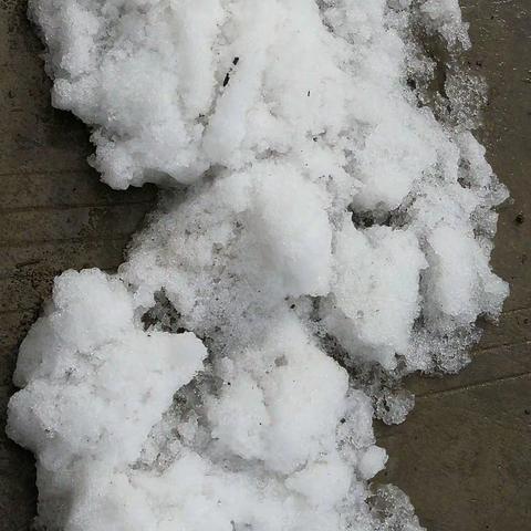 2018年的第一场雪也是最后一场雪。