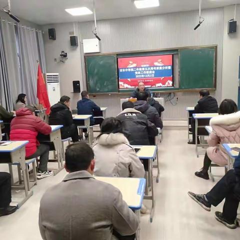 吉水中学高二年级11月周测质量分析会及本学期教学进度督查