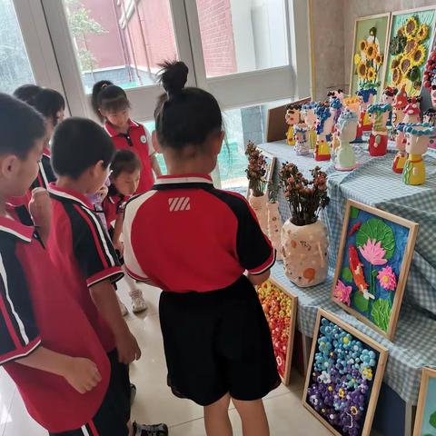 阳信县第二实验小学校园艺术节之美术展