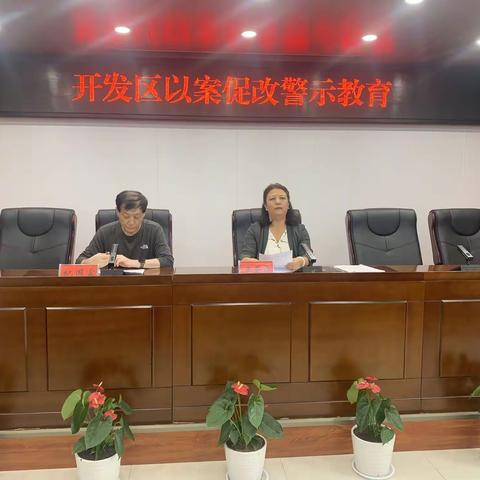 纪工委王爱迪主任开展以案促改警示教育