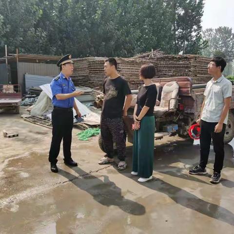 机动中队8月29日“两城”同创工作日志