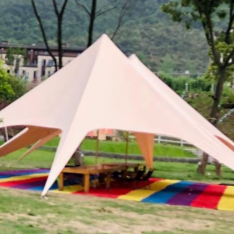 2023年4月22日游兰亭谢家坞露宿营地