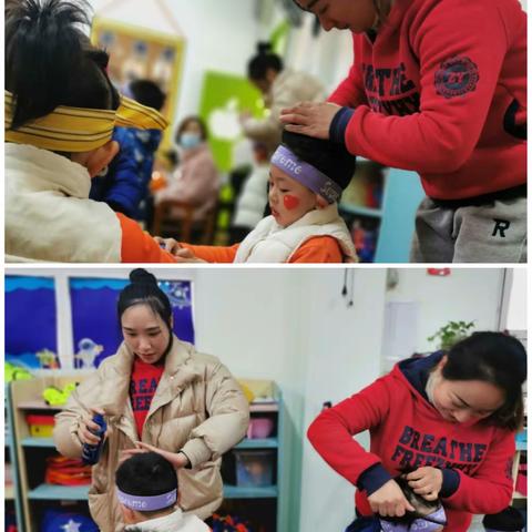 铝都实验幼儿园菠萝中班“悦运动，乐成长”冬季亲子运动会