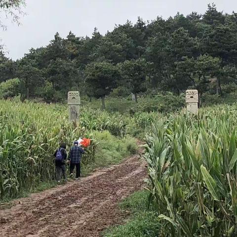 中元节陪岳母回老家祭祖  之铁岭聂氏世传事记碑