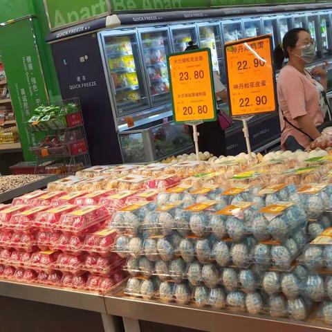 南泥湾店6.4生鲜第一次开业图片