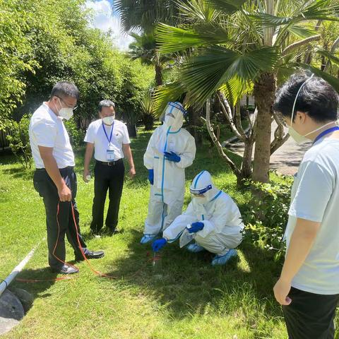 8月15日 五指山市生态环境局开展医疗污水、医疗废物处置专项检查