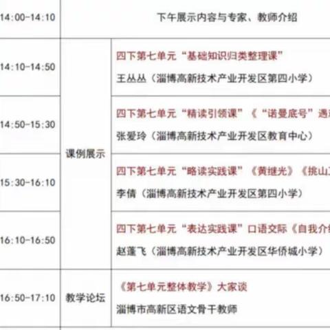 巨峰镇大坡小学语文教师观看“山东省语文大概念视域下的整体教学研讨会”活动