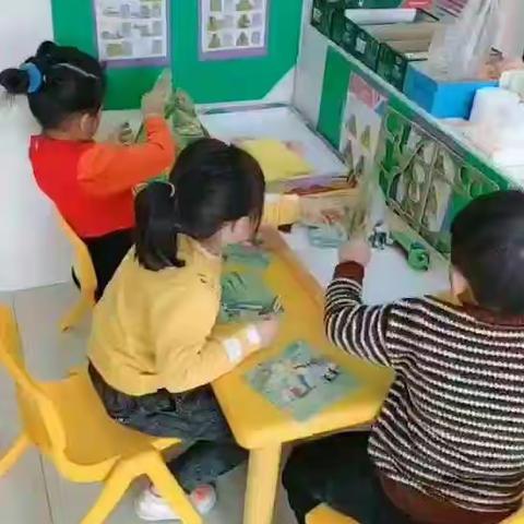 杜庄学区中心幼儿园朵四班区域活动