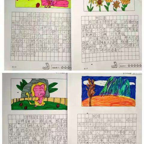 假期优秀实践作业展——二年级一班