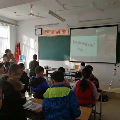 昌乐县西湖小学三年级“双线英语”阅读课开课一周啦！