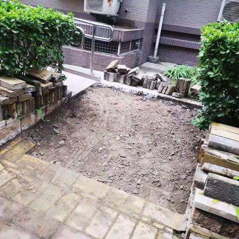 金晖远洋社区解决残疾人坡道问题