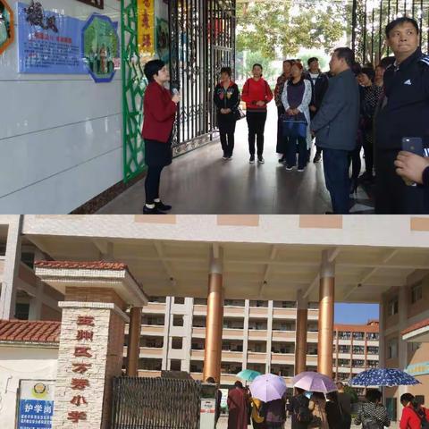 一枝一叶含深情  一校一品显特色——南康一小赴玉林市玉州区东环小学、万秀小学参观学习