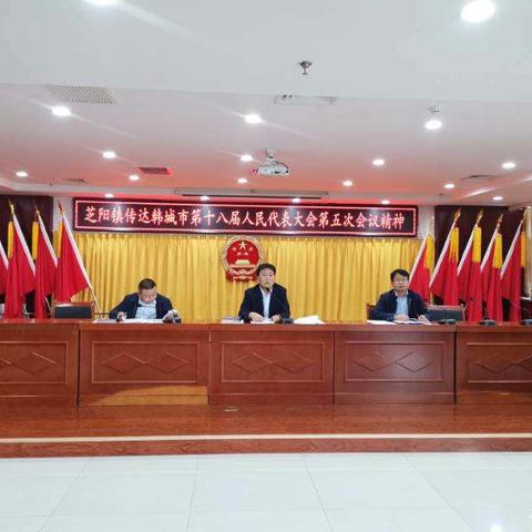 芝阳镇：多措并举传达市“两会”精神