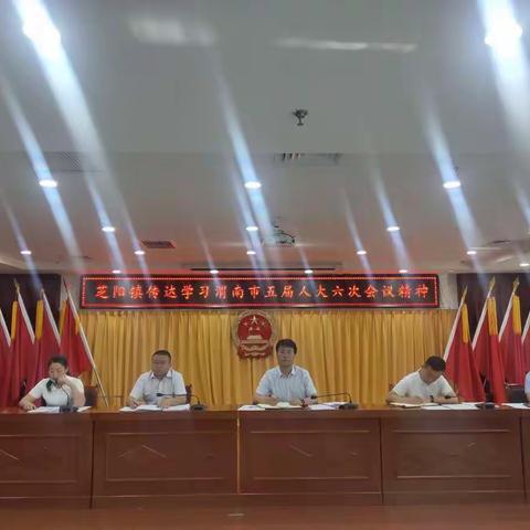 芝阳镇:传达学习渭南市第五届人大六次会议精神