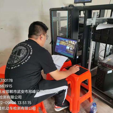 武安市生态环境分局强化机动车检测机构尾气检测监管