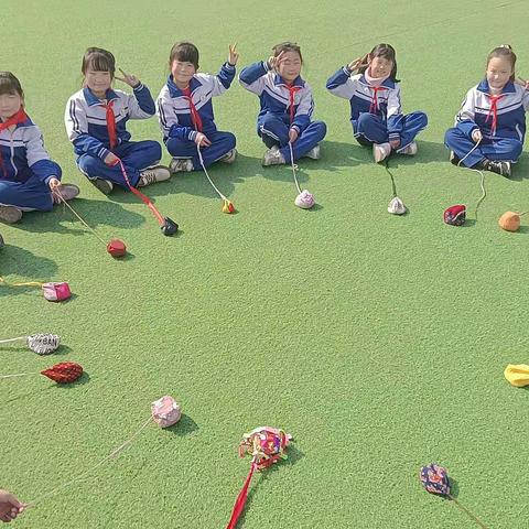 自制体育器材~有氧运动，“毽”康成长——院上镇武备小学二一中队“毽”康活动风采纪实