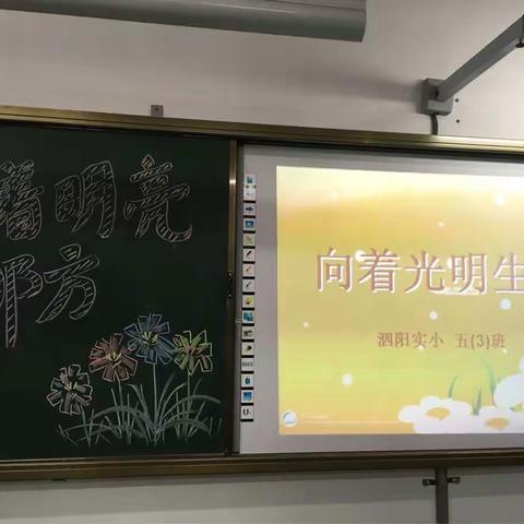 向着明亮那方——泗阳县实验小学五年级家长会