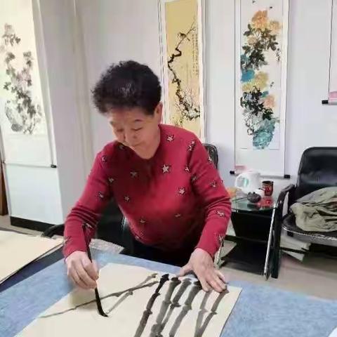 聚焦二十大挥笔赞党功
