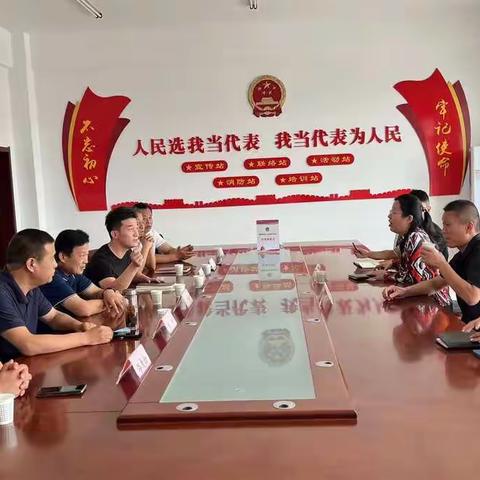 区人大常委会副主任韩亚仙到通远街道开展“主任接待日”活动