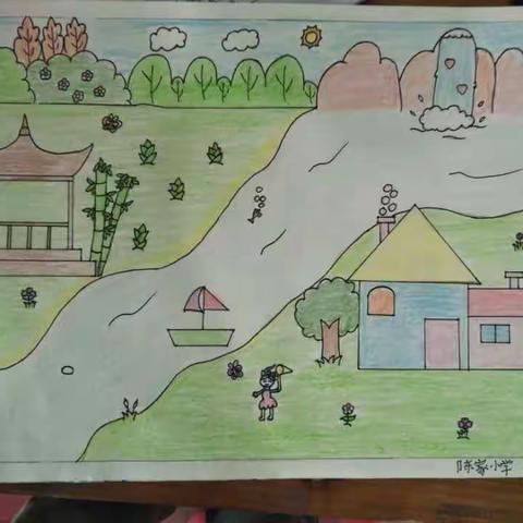 阳光下的梦想——乐港中心小学书法、绘画、围棋、象棋比赛活动。