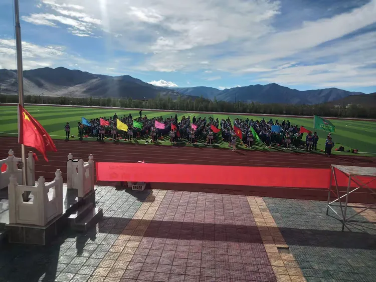 定结县完全小学春季运动会