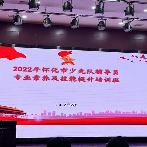 2022年怀化市少先队辅导员专业素养及技能提升培训活动