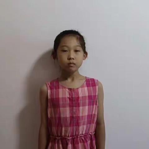 濮阳市实验小学四年级一班徐宁苒自助餐背诵（九）