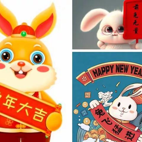 除旧布新 兔年大吉 / Good luck in the Year of the Rabbit