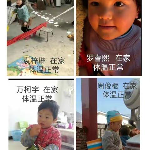 金太阳幼儿园小一班在家隔离记录