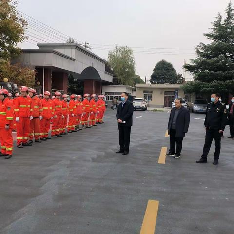 三门峡市应急管理局领导莅临陕州区督导森林防灭火工作