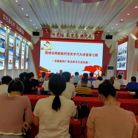 儋州市两新组织党史学习大讲堂第七期