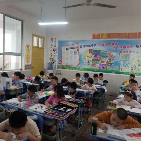 迎国庆绘画比赛（三2班）