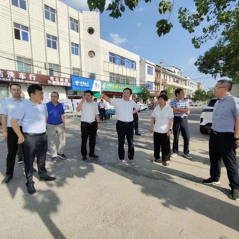 市委常委、副市长俞健带队到我县调研美丽集镇建设工作