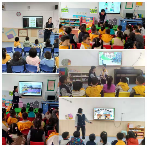 【高新教育】成长路上安全相伴——甘家寨社区幼儿园防踩踏安全演练